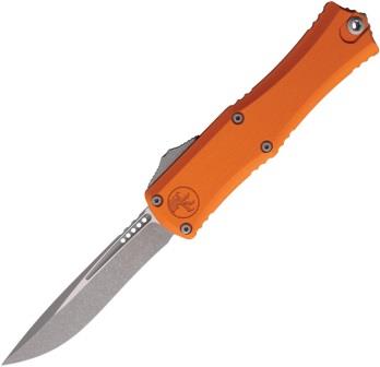 MCT1705M10APOR Microtech Automatic Pocket Knife Hera II Mini OTF Recurve
